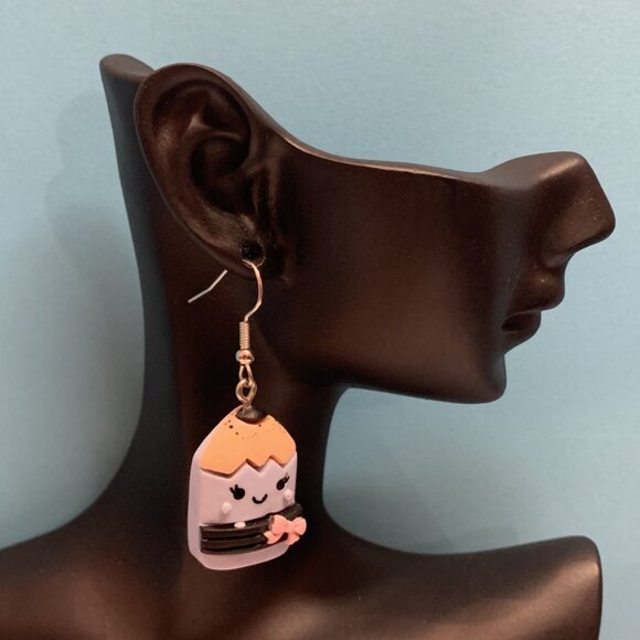 Pencil Earring, School Earring, Teacher Earring, Educator Earring, Gift Idea - Picture 4 of 7